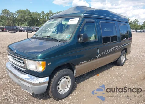 2000 Ford E-150 Recreational из США, поврежденный, VIN 1FDRE14W2YHB48494